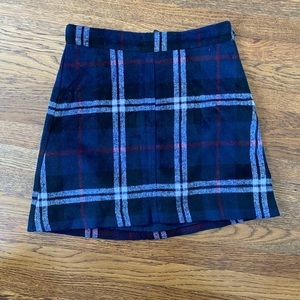 Lulu’s Plaid ‘Wool’ Skirt